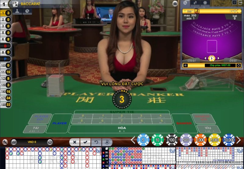 Cách chơi Baccarat M88 cơ bản 